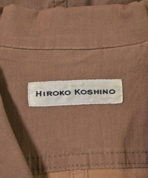 HIROKO KOSHINO（ヒロコ　コシノ）カジュアルジャケット 茶 サイズ:40(M位) レディース/2200682868068