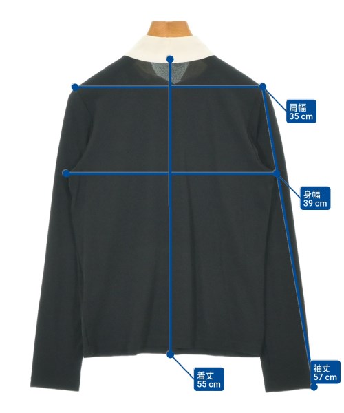 HIROKO KOSHINO（ヒロコ　コシノ）Tシャツ・カットソー 黒 サイズ:38(S位) レディース/2200679775140