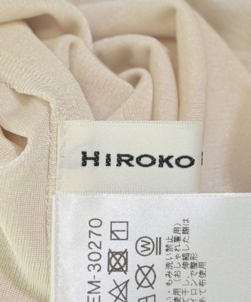 HIROKO KOSHINO（ヒロコ　コシノ）Tシャツ・カットソー ベージュ サイズ:38(S位) レディース/2200679775195