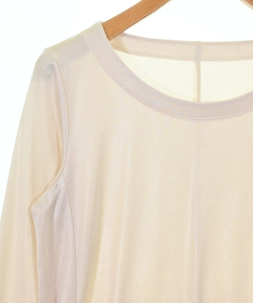 HIROKO KOSHINO（ヒロコ　コシノ）Tシャツ・カットソー ベージュ サイズ:38(S位) レディース/2200679775195