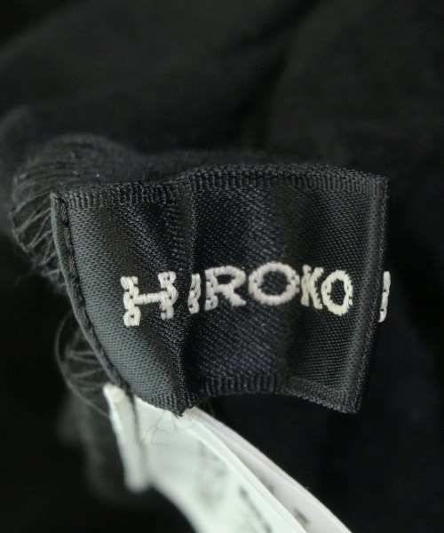 HIROKO KOSHINO（ヒロコ　コシノ）Tシャツ・カットソー 黒 サイズ:38(S位) レディース/2200679775232