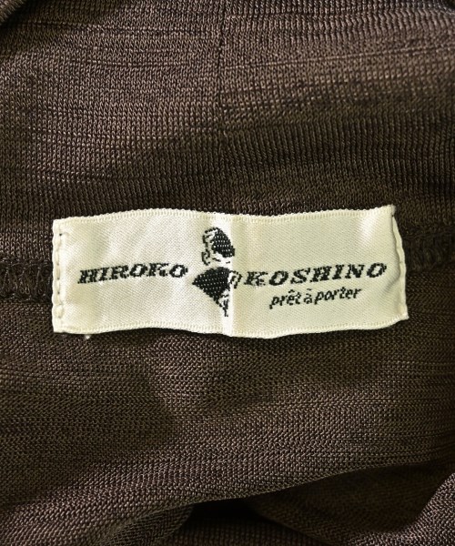 HIROKO KOSHINO（ヒロコ　コシノ）ニット・セーター 茶 サイズ:F レディース/2200686079040