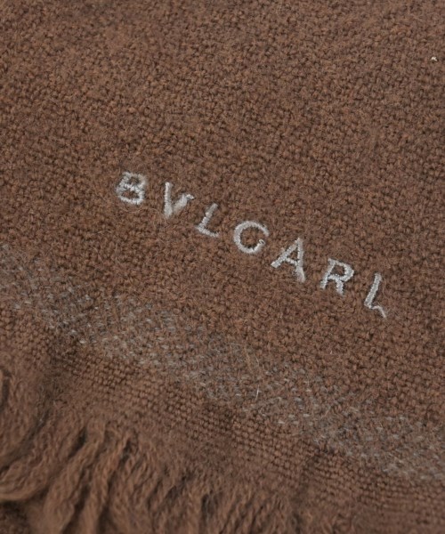 BVLGARI（ブルガリ）マフラー 茶 サイズ:- メンズ/2200621748055
