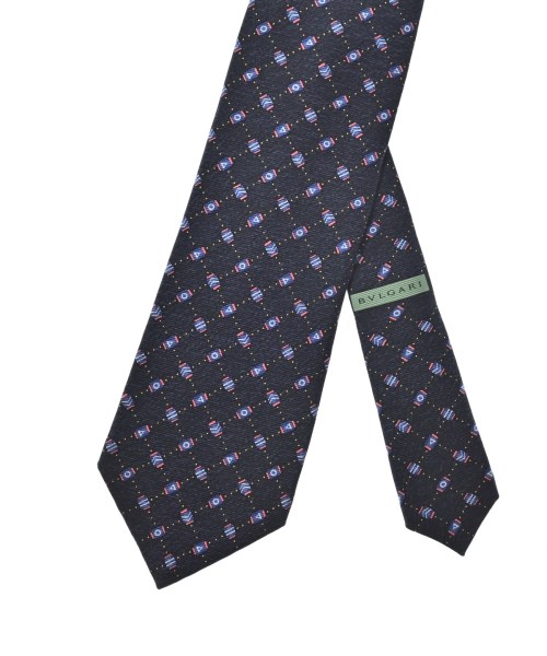 BVLGARI（ブルガリ）ネクタイ 紺 サイズ:- メンズ/2200675903110