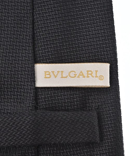 BVLGARI（ブルガリ）ネクタイ 黒 サイズ:- メンズ/2200680584069