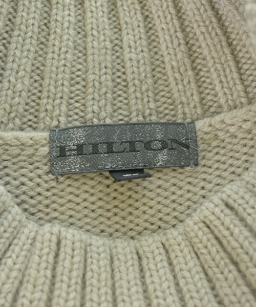 HILTON（ヒルトン）ニット・セーター ベージュ サイズ:LL(XL位) メンズ/2200649845071