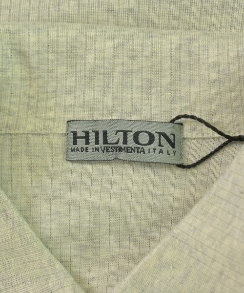 HILTON（ヒルトン）ポロシャツ グレー サイズ:L メンズ/2200703733085