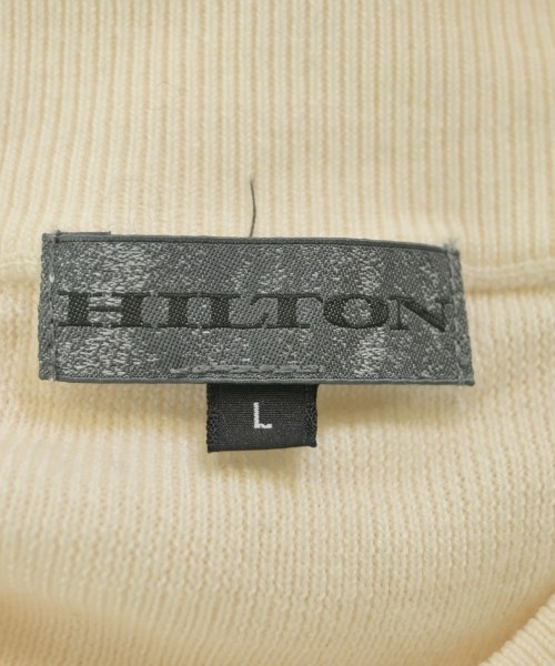 HILTON（ヒルトン）ニット・セーター 白 サイズ:L メンズ/2200666551122