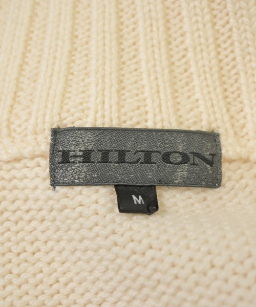 HILTON（ヒルトン）ニット・セーター 白 サイズ:M メンズ/2200728619234