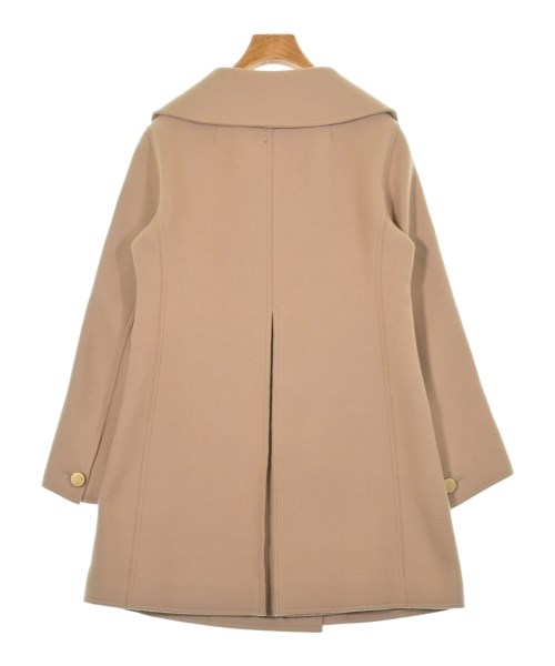 J&M DAVIDSON ベージュ コート サイズ6 J&M DAVIDSON（ジェイアンドエム デビッドソン）チェスターコート