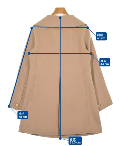 J&M DAVIDSON ベージュ コート サイズ6 J&M DAVIDSON ベージュ コート サイズ6