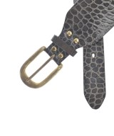 J&M DAVIDSON（ジェイアンドエム　デビッドソン）ベルト 茶 サイズ:- レディース/2200634188077