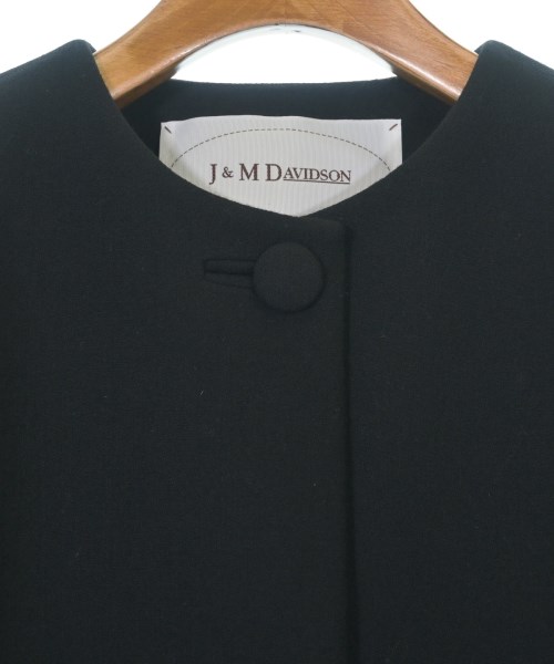 J&M DAVIDSON（ジェイアンドエム　デビッドソン）ノーカラージャケット 黒 サイズ:8(S位) レディース/2200613420037