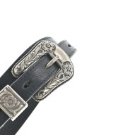 J&M DAVIDSON（ジェイアンドエム　デビッドソン）ベルト 黒 サイズ:34/85 メンズ/2200676887020