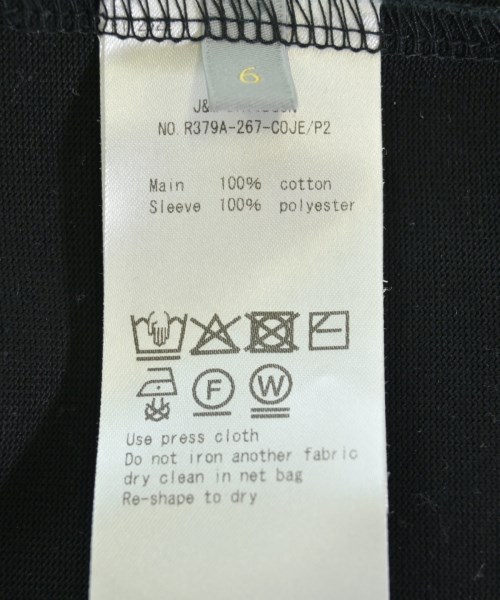 J&M DAVIDSON（ジェイアンドエム　デビッドソン）Tシャツ・カットソー 黒 サイズ:6(M位) レディース/2200714603018