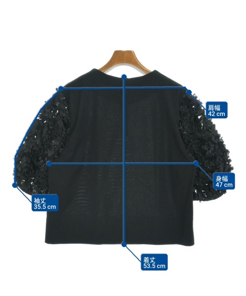 J&M DAVIDSON（ジェイアンドエム　デビッドソン）Tシャツ・カットソー 黒 サイズ:6(M位) レディース/2200714603018