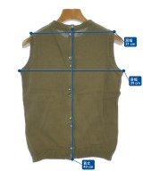 J&M DAVIDSON（ジェイアンドエム　デビッドソン）ベスト カーキ サイズ:F レディース/2200646554013