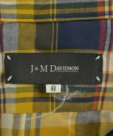 J&M DAVIDSON（ジェイアンドエム　デビッドソン）カジュアルシャツ 黄 サイズ:6(XS位) レディース/2200700647088