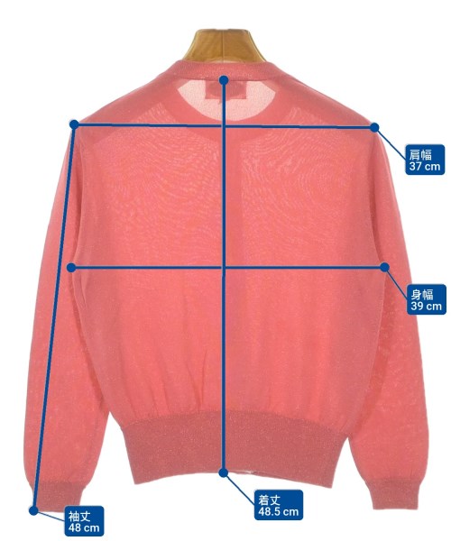 J&M DAVIDSON（ジェイアンドエム　デビッドソン）カーディガン ピンク サイズ:M レディース/2200667897021