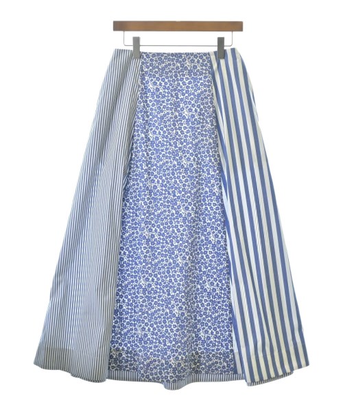 J&M DAVIDSON(ジェイアンドエム　デビッドソン)ロング・マキシ丈スカート 青 サイズ:12(M位)/2200666827029