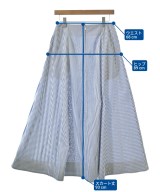 J&M DAVIDSON（ジェイアンドエム　デビッドソン）ロング・マキシ丈スカート 青 サイズ:12(M位) レディース/2200666827029