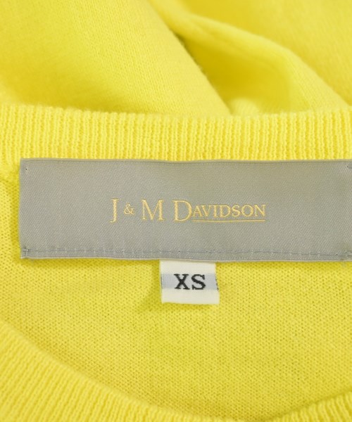 J&M DAVIDSON（ジェイアンドエム　デビッドソン）カーディガン 黄 サイズ:XS レディース/2200721517094