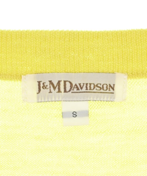 J&M DAVIDSON（ジェイアンドエム　デビッドソン）カーディガン 黄 サイズ:S レディース/2200723822455