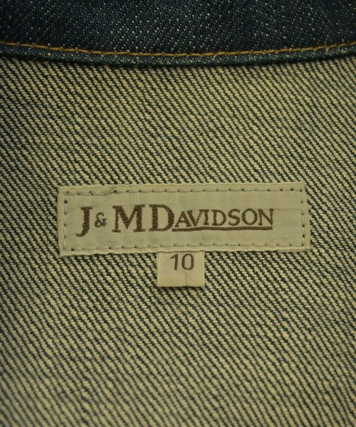 J&M DAVIDSON（ジェイアンドエム　デビッドソン）デニムジャケット 紺 サイズ:10(M位) レディース/2200689026010