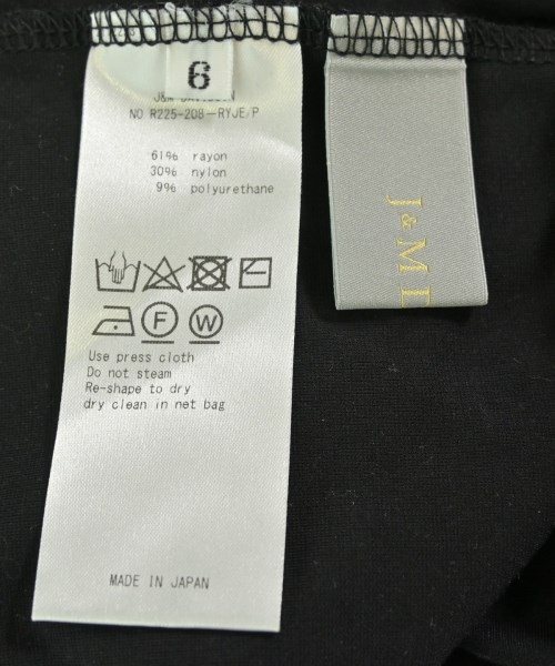 J&M DAVIDSON（ジェイアンドエム　デビッドソン）Tシャツ・カットソー 黒 サイズ:6(XS位) レディース/2200692949108