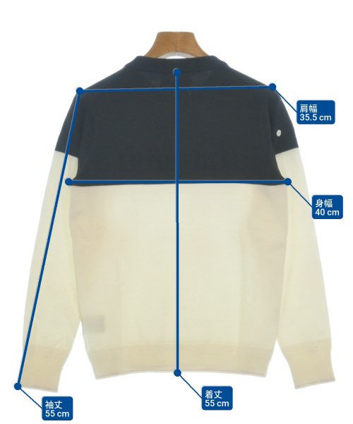 BRIEFING（ブリーフィング）ニット・セーター 白 サイズ:S レディース/2200624545064