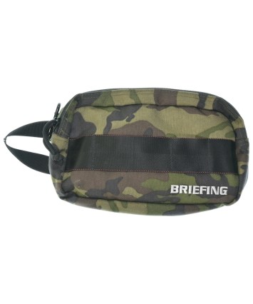 BRIEFING（ブリーフィング）クラッチバッグ カーキ サイズ:- メンズ