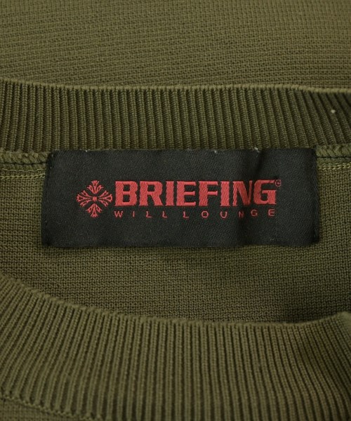 BRIEFING（ブリーフィング）ニット・セーター カーキ サイズ:S メンズ/2200676573473