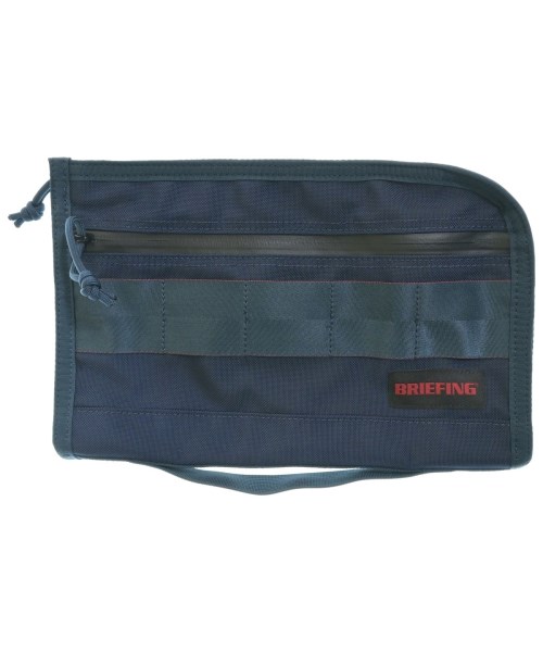 BRIEFING(ブリーフィング)クラッチバッグ 紺 サイズ:-/2200645137071