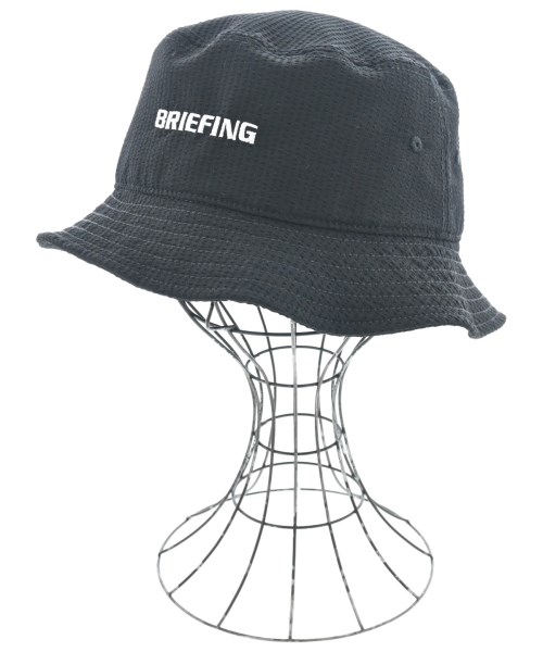 BRIEFING(ブリーフィング)ハット 黒 サイズ:M/2200671674212