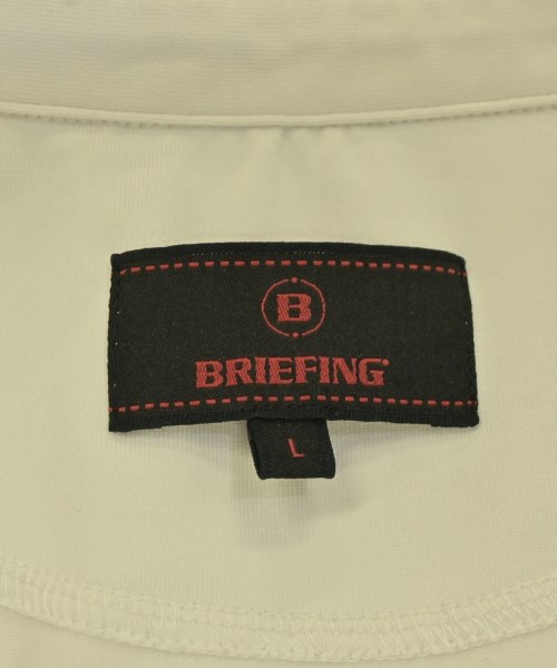 BRIEFING（ブリーフィング）ポロシャツ 白 サイズ:L メンズ/2200735690417