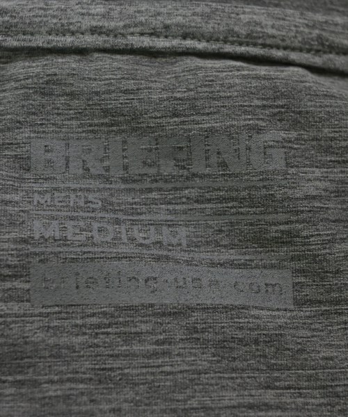 BRIEFING（ブリーフィング）Tシャツ・カットソー グレー サイズ:M メンズ/2200723397045