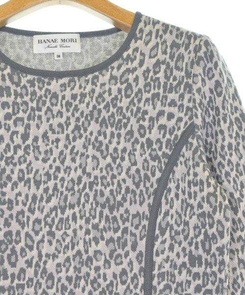 HANAE MORI（ハナエ　モリ）ワンピース グレー サイズ:38(S位) レディース/2200639823027