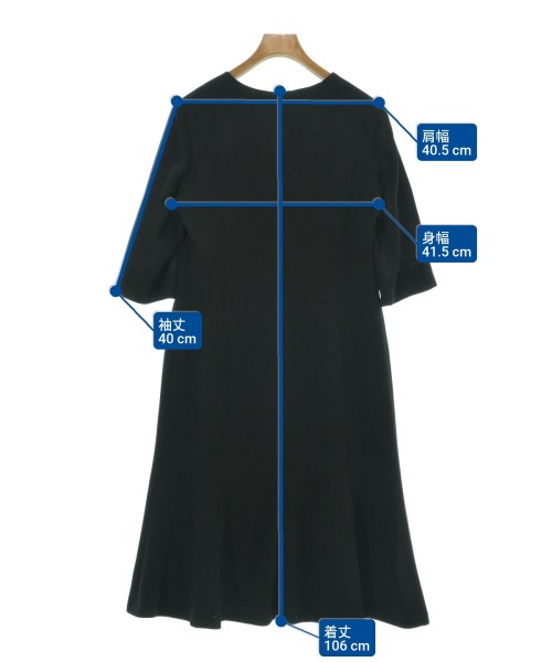 HANAE MORI（ハナエ　モリ）ワンピース 黒 サイズ:42(M位) レディース/2200626236014