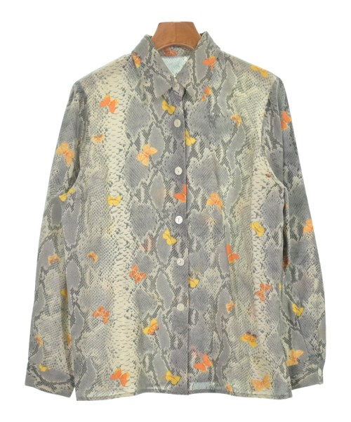 HANAE MORI（ハナエ　モリ）カジュアルシャツ グレー サイズ:40(M位) レディース/2200631571018