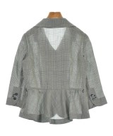 HANAE MORI（ハナエ　モリ）カジュアルジャケット 黒 サイズ:38(S位) レディース/2200629376038