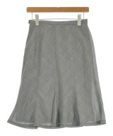 HANAE MORI（ハナエ　モリ）ひざ丈スカート 黒 サイズ:38(S位) レディース/2200629376175