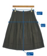 HANAE MORI（ハナエ　モリ）ロング・マキシ丈スカート 茶 サイズ:40(M位) レディース/2200607079081