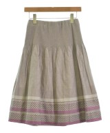 HANAE MORI（ハナエ　モリ）ひざ丈スカート ピンク サイズ:38(S位) レディース/2200610114083