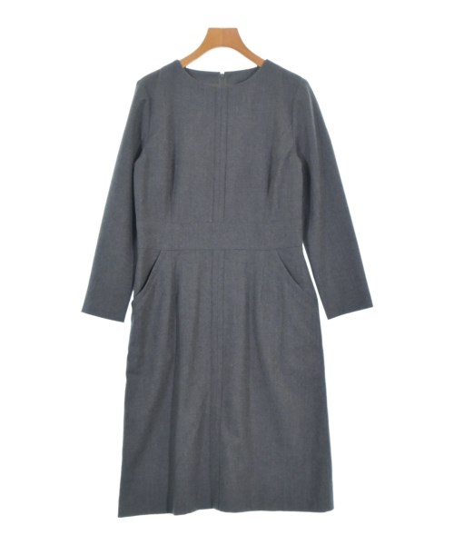 HANAE MORI(ハナエ　モリ)ワンピース グレー サイズ:40(M位)/2200693901082