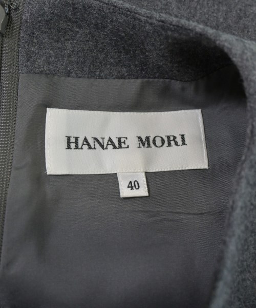 HANAE MORI（ハナエ　モリ）ワンピース グレー サイズ:40(M位) レディース/2200693901082