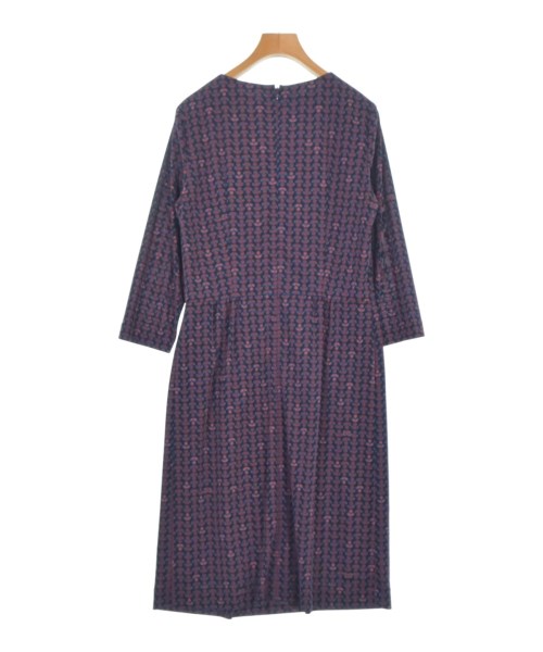 HANAE MORI（ハナエ　モリ）ワンピース 紺 サイズ:40(M位) レディース/2200693901099