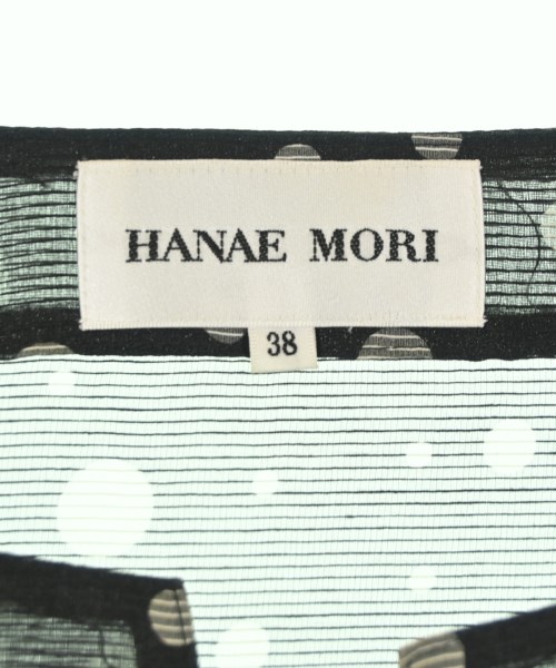 HANAE MORI（ハナエ　モリ）ブラウス 黒 サイズ:38(S位) レディース/2200693901129