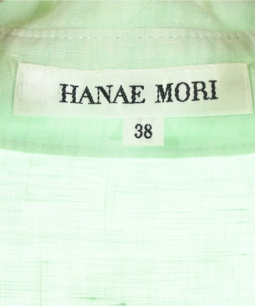 HANAE MORI（ハナエ　モリ）カジュアルシャツ 緑 サイズ:38(S位) レディース/2200693901143