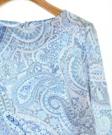 HANAE MORI（ハナエ　モリ）ブラウス 青 サイズ:38(S位) レディース/2200693901150