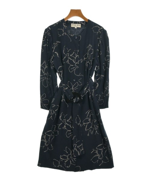 HANAE MORI(ハナエ　モリ)ワンピース 黒 サイズ:40(M位)/2200696290152